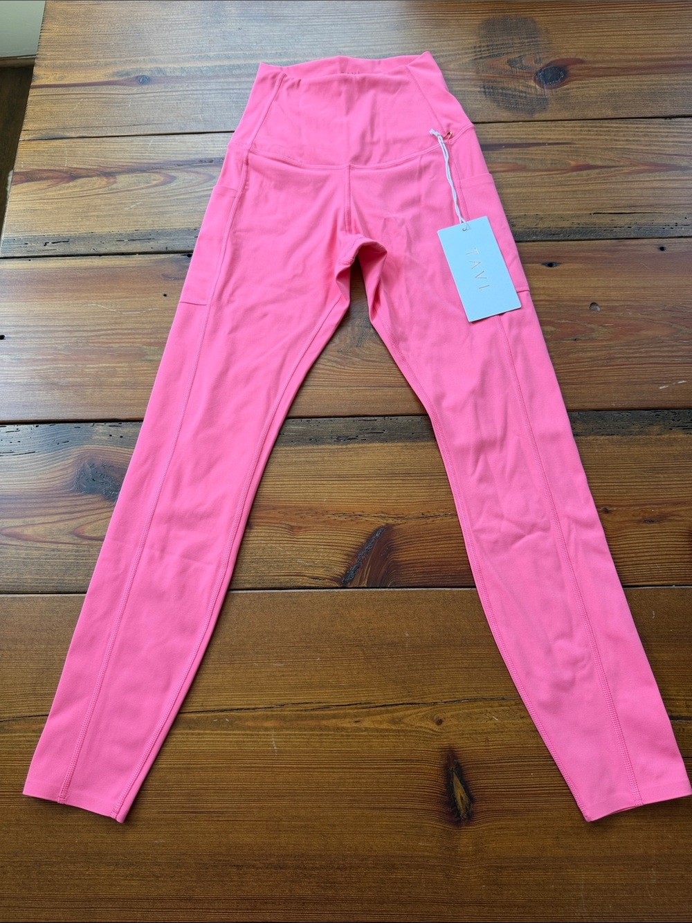 Tavi High-Waist Pink Performance Leggings